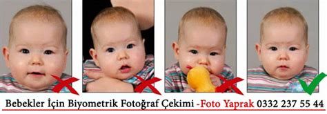 bebek biyometrik fotoğraf
